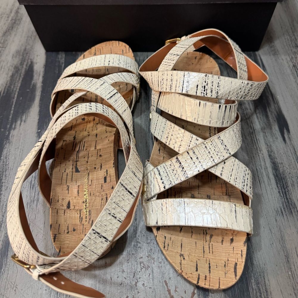 Rebecca Minkoff Women’s Tristen Strappy Wrap Sandals Women’s Size 9 - Picture 15 of 15